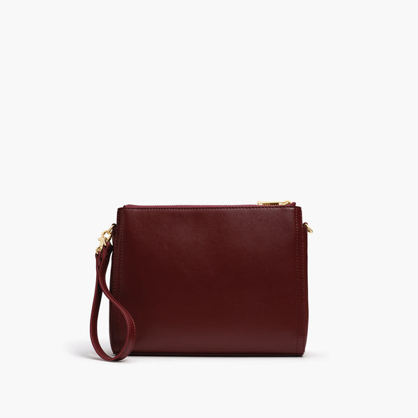The Pearl - Crossbody Bag - Black/Gold/Camel in Nappa – Lo & Sons