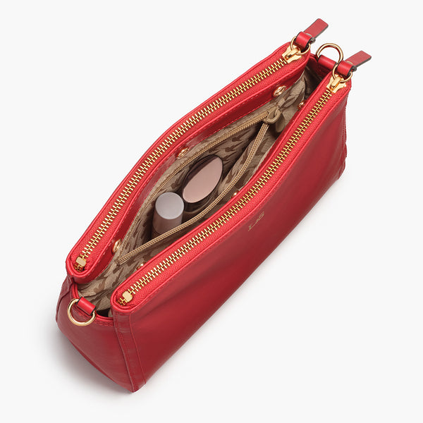 Red Leather Purse Small Leather Bags for Women Red Leather 