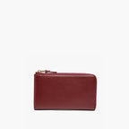 Front - Leather Wallet - Cactus Leather - Burgundy / Gold / Camel - Small Accessory - Lo & Sons