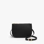 Worn as crossbody bag - Waverley 2 - Cactus Leather - Black / Gold / Lavender - Crossbody Bag - Lo & Sons