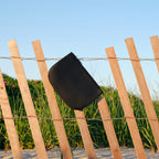 On fence - Waverley 2 - Cactus Leather - Black / Gold / Lavender - Crossbody Bag - Lo & Sons