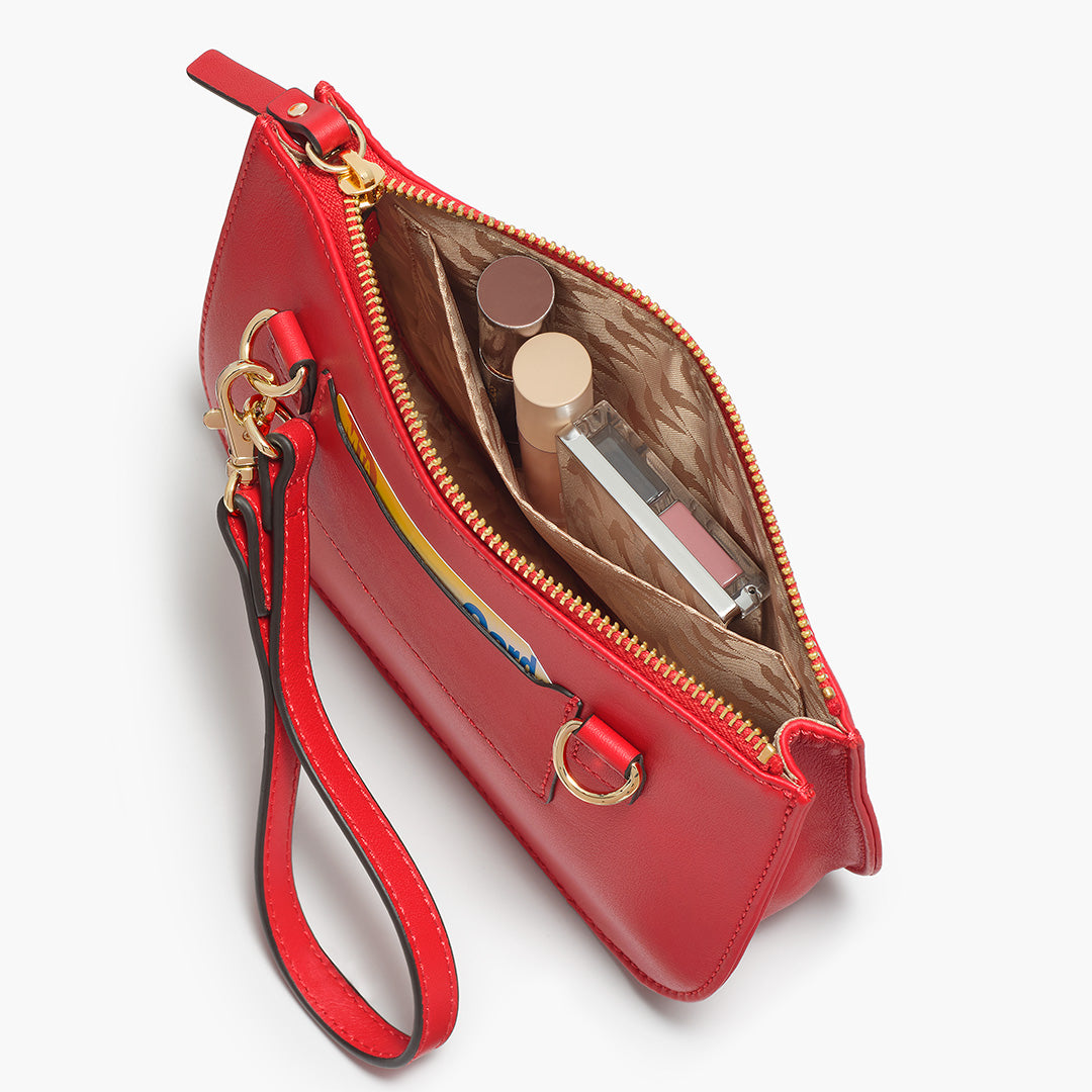 Inside - Waverley 2 - Nappa Leather - Red / Gold / Camel - Crossbody Bag - Lo & Sons