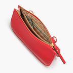 Inside Back pocket - Waverley 2 - Nappa Leather - Red / Gold / Camel - Crossbody Bag - Lo & Sons