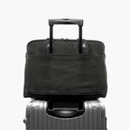 Luggage Sleeve - The Cambridge - Waxed Twill - Charcoal - Briefcase - Lo & Sons