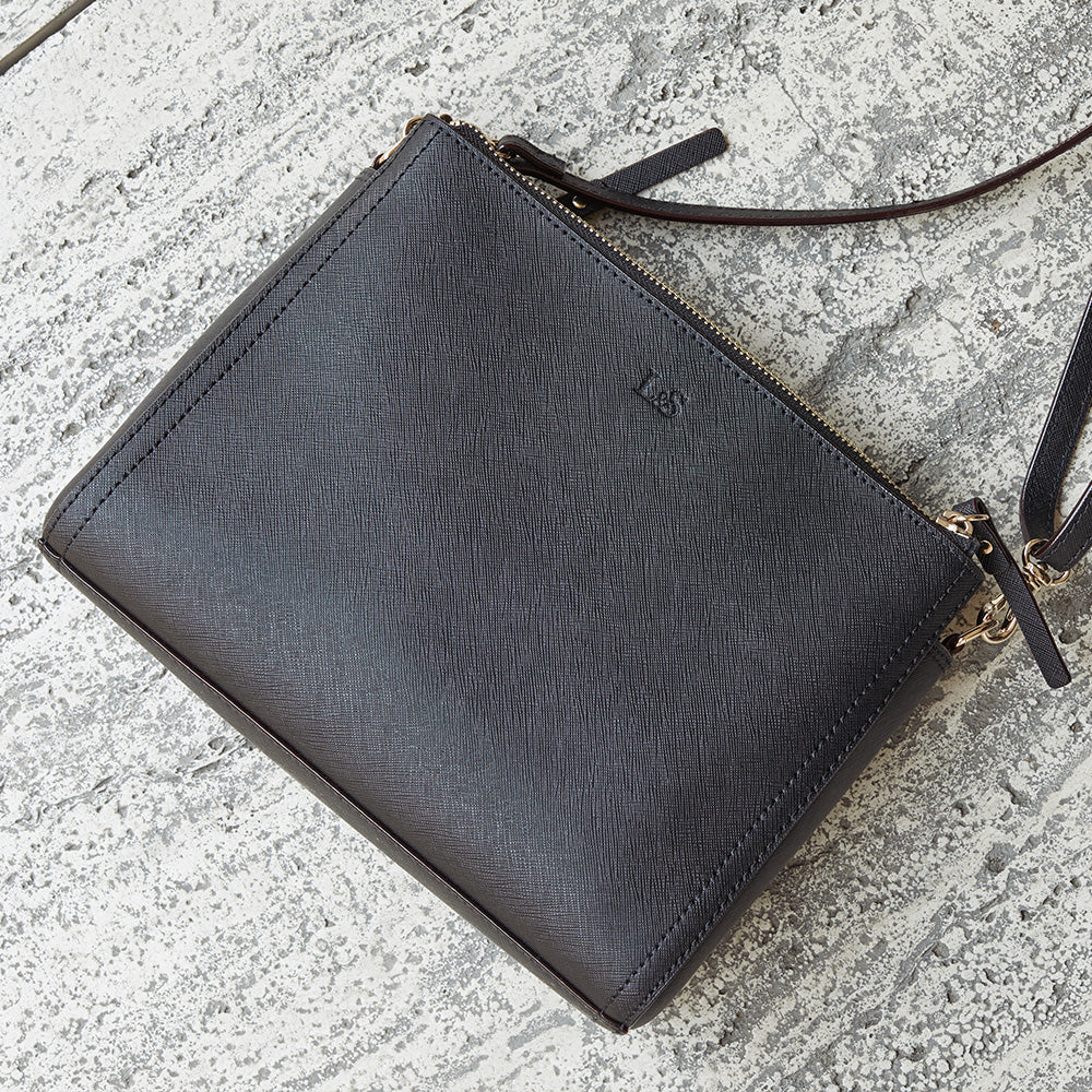 Close up - The Pearl - Saffiano Leather - Crossbody - Lo & Sons