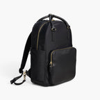 Side Backpack - The Rowledge - Nylon - Black / Gold / Grey - Backpack - Lo & Sons