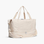 Side - The Catalina Deluxe - Organic Canvas - Natural - Weekender - Lo & Sons
