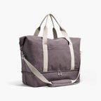 Side - The Catalina Deluxe - Eco Friendly Canvas - Thistle - Weekender - Lo & Sons