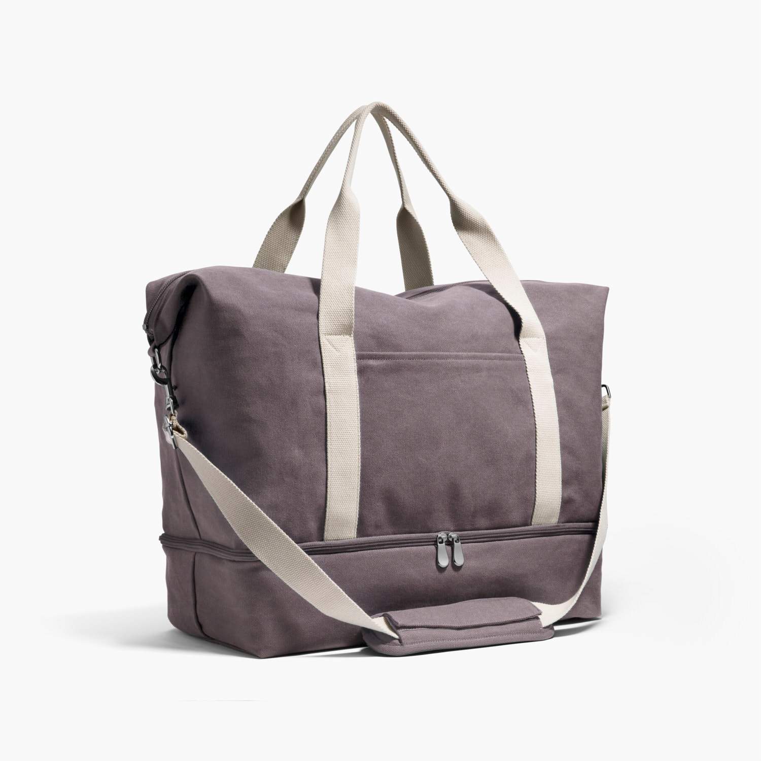 Side - The Catalina Deluxe - Eco Friendly Canvas - Thistle - Weekender - Lo & Sons