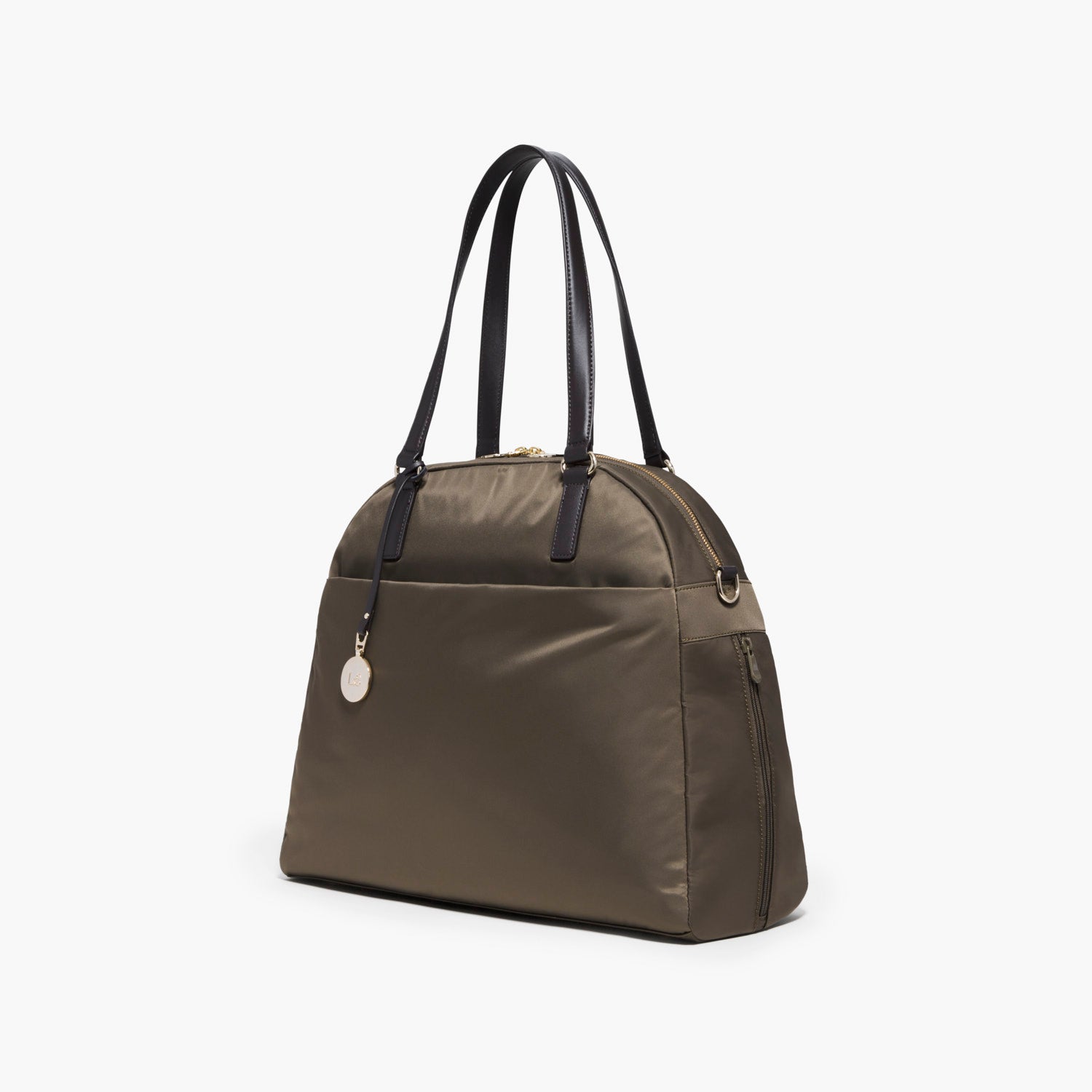 Side - The O.G. and O.M.G. - Nylon - Army Green / Gold / Camel - Shoulder Bag - Lo & Sons