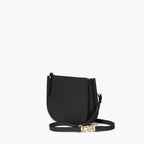 Side - The Waverley - Nappa Leather - Black / Gold / Grey - Crossbody - Lo & Sons
