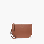 Wristlet - The Waverley - Nappa Leather - Sienna / Gold / Grey - Crossbody - Lo & Sons